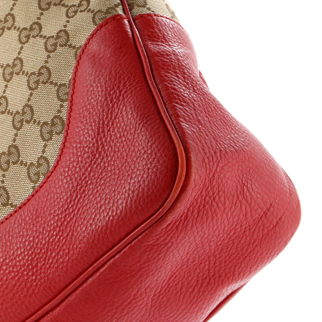 Diana Bamboo Shoulder Bag GG Canvas Medium - Deep Luxury