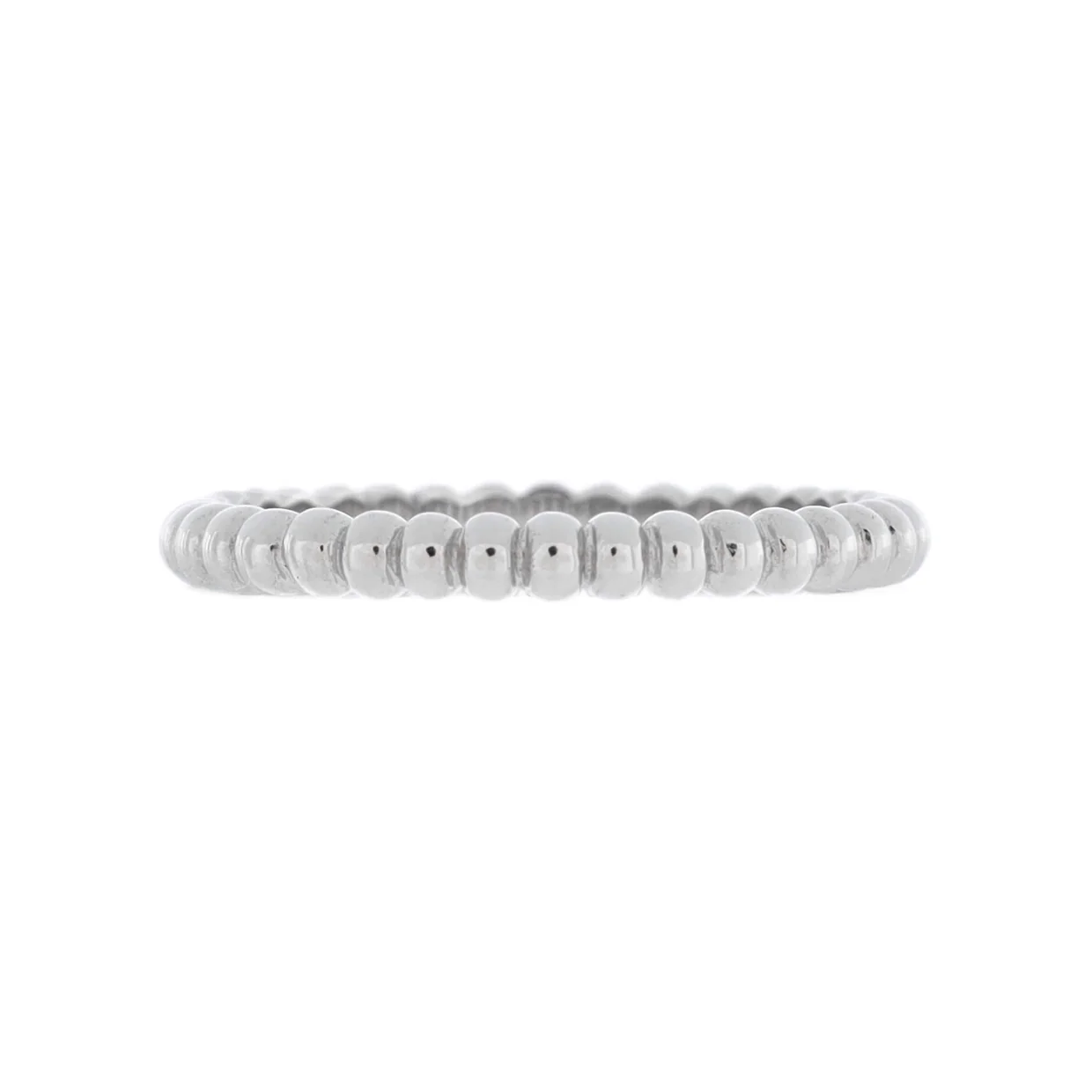 Perlee Ring 18K White Gold Small - Deep Luxury
