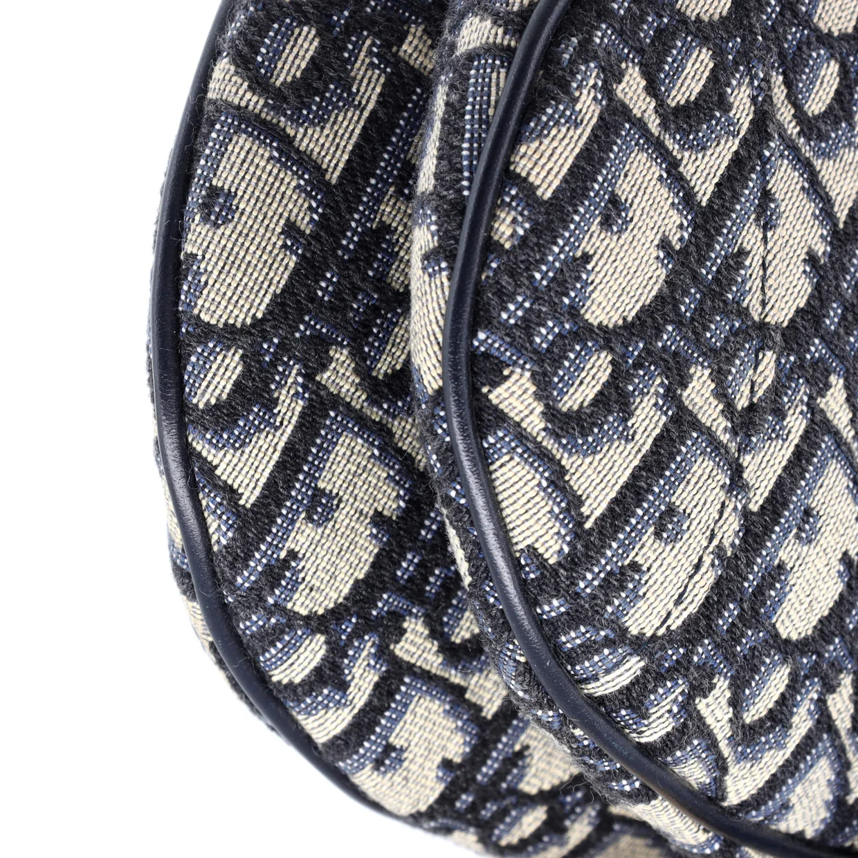 Saddle Handbag Oblique Canvas Mini - Deep Luxury