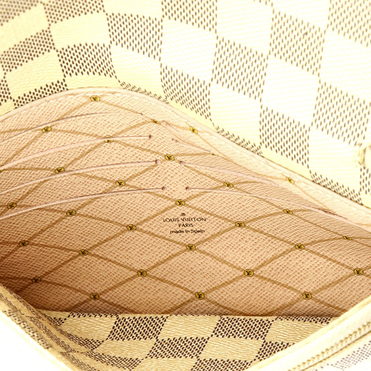 Weekend Pochette Limited Edition Damier Summer Trunks - Deep Luxury