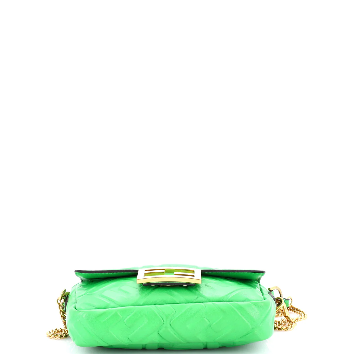 Baguette NM Bag Zucca Embossed Leather Mini - Deep Luxury