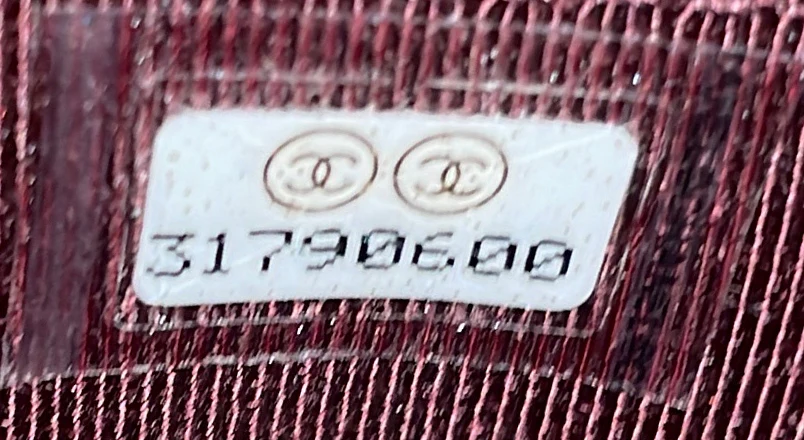 Classic Sunglasses Case with Chain Quilted Caviar - Deep Luxury