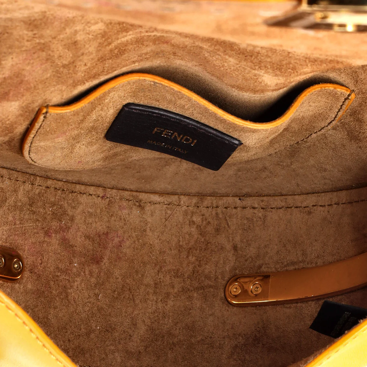 Moonlight Flap Bag Leather with Plexiglass Detail - Deep Luxury