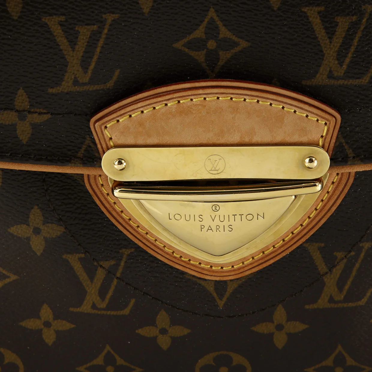 Beverly Handbag Monogram Canvas GM - Deep Luxury