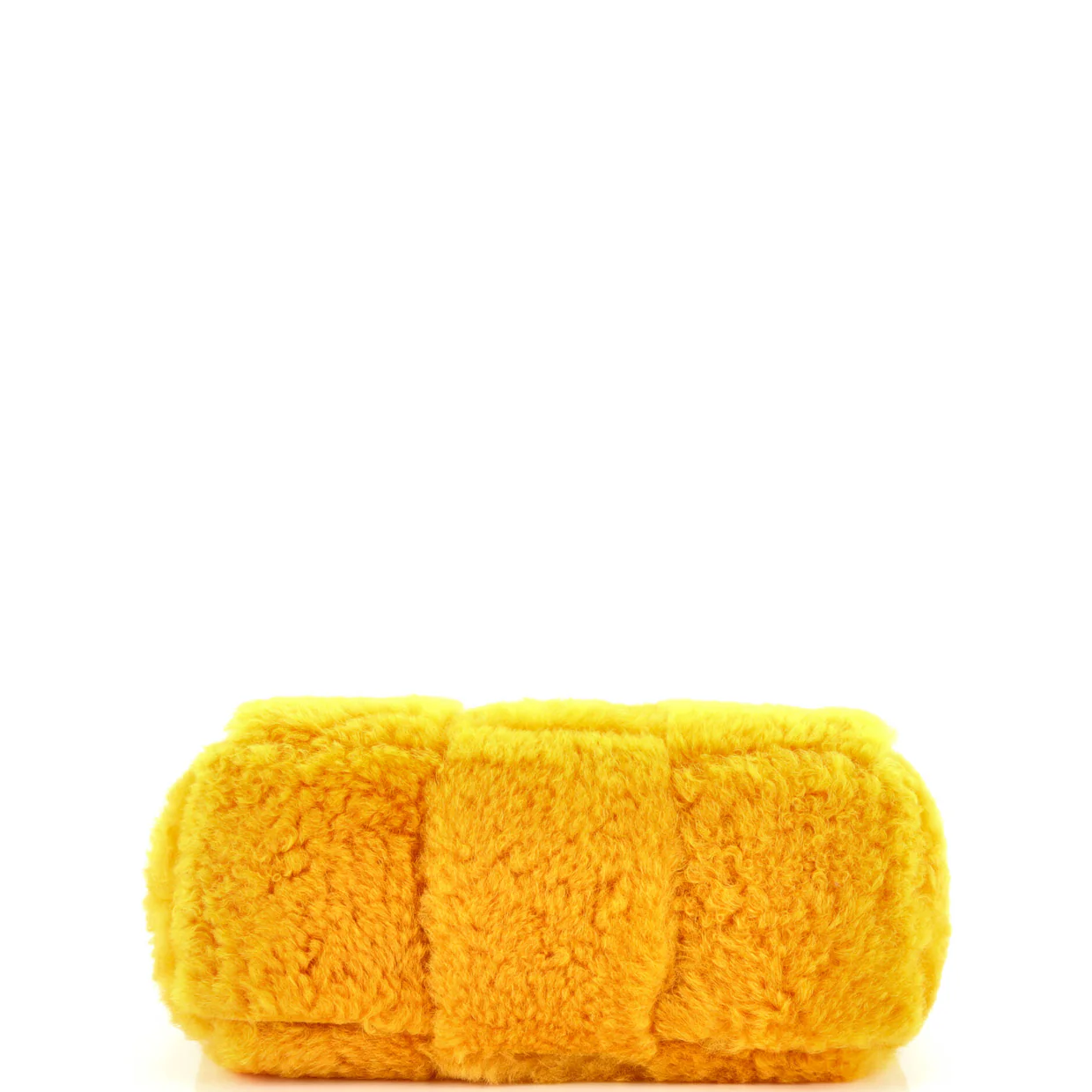 Arco Tote Intrecciato Shearling Small - Deep Luxury