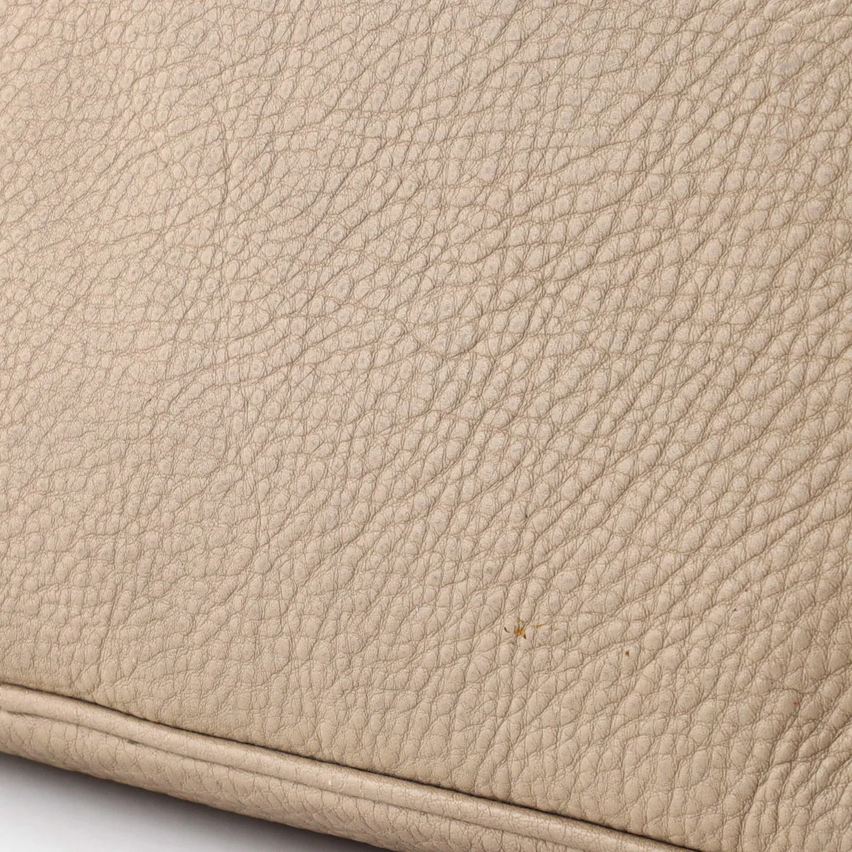 Convertible Open Shopping Tote Vitello Daino Medium - Deep Luxury