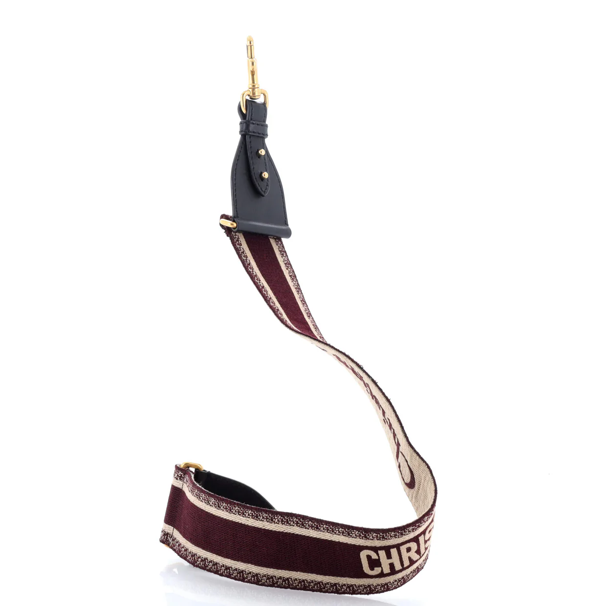 Logo Shoulder Strap Embroidered Canvas - Deep Luxury