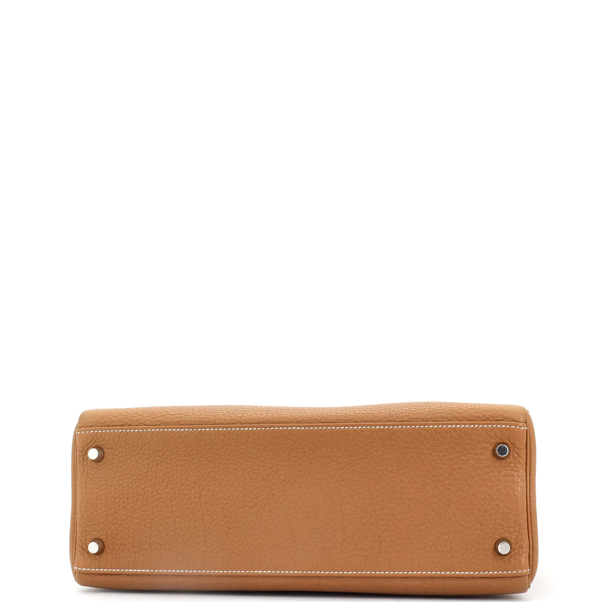Kelly Handbag Gold Togo with Palladium Hardware 32 - Deep Luxury