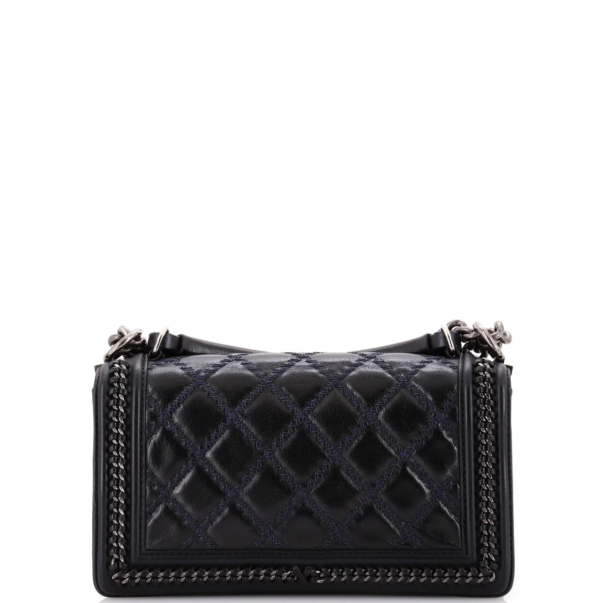 Paris-Salzburg Chain Handle Boy Flap Bag Quilted Lambskin Old Medium - Deep Luxury