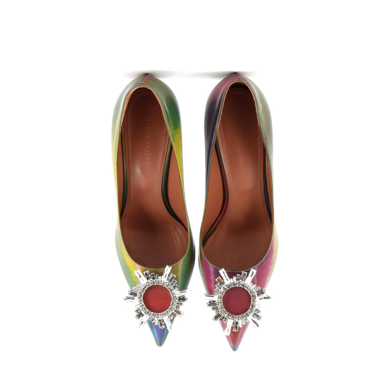 Women's Begum Pumps Leather 95 - Deep Luxury