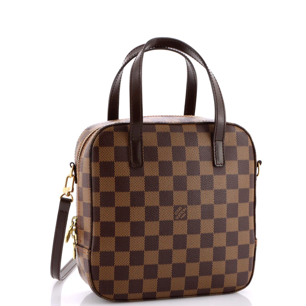 Spontini Handbag Damier - Deep Luxury
