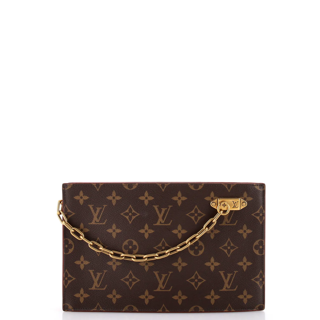 Legacy Chain Clutch Monogram Canvas - Deep Luxury