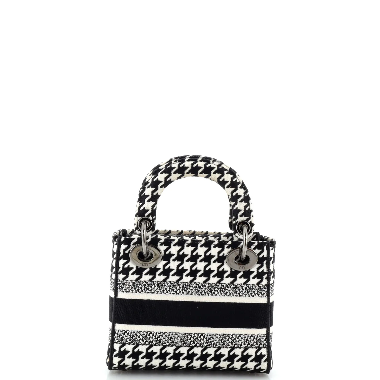 Lady D-Lite Bag Embroidered Canvas Mini - Deep Luxury