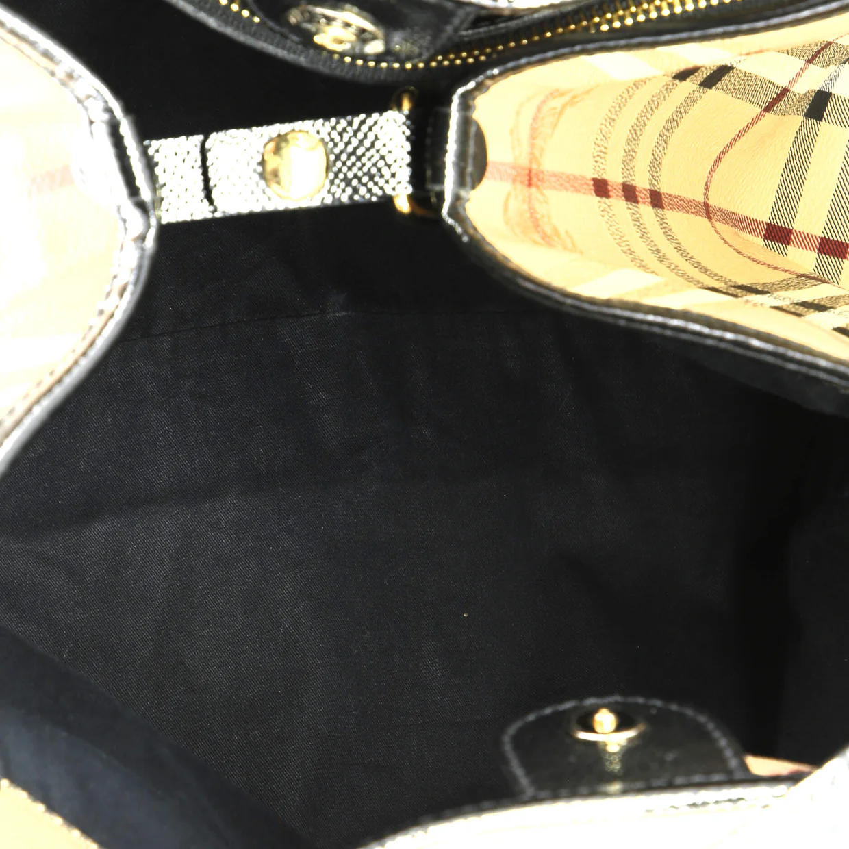 Canterbury Tote Haymarket Coated Canvas Small - Deep Luxury