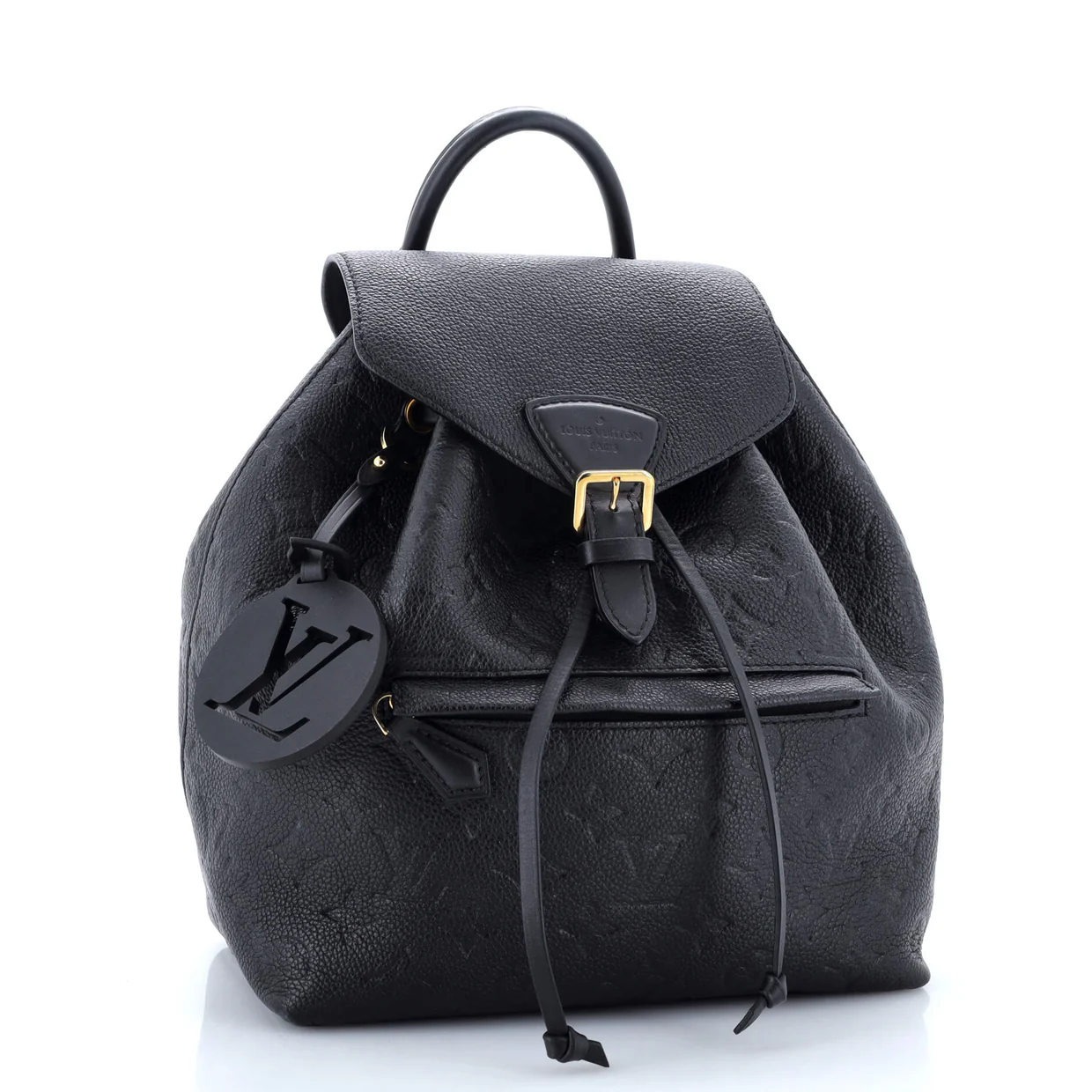 Montsouris NM Backpack Monogram Empreinte Leather PM - Deep Luxury