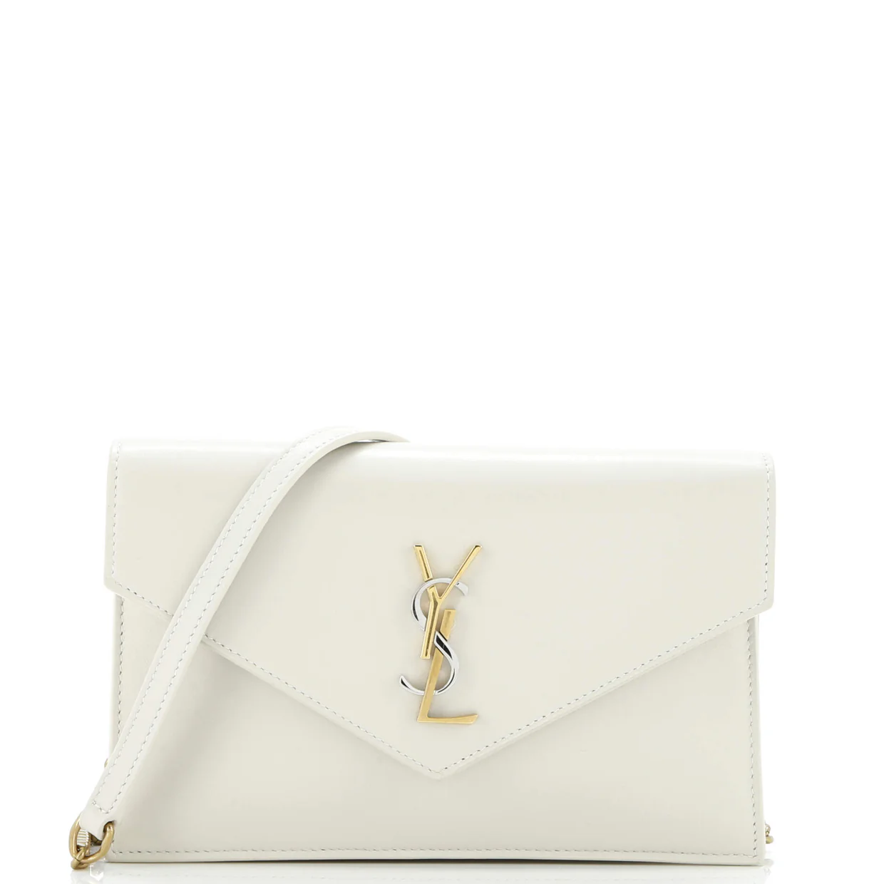 Classic Monogram Wallet on Chain Leather Small - Deep Luxury