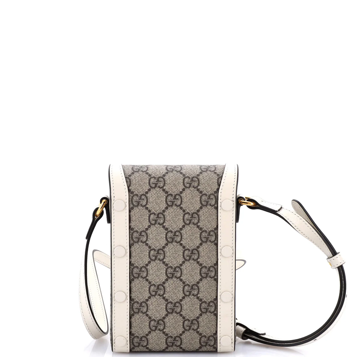 Horsebit 1955 Crossbody Bag GG Coated Canvas with Leather Mini - Deep Luxury