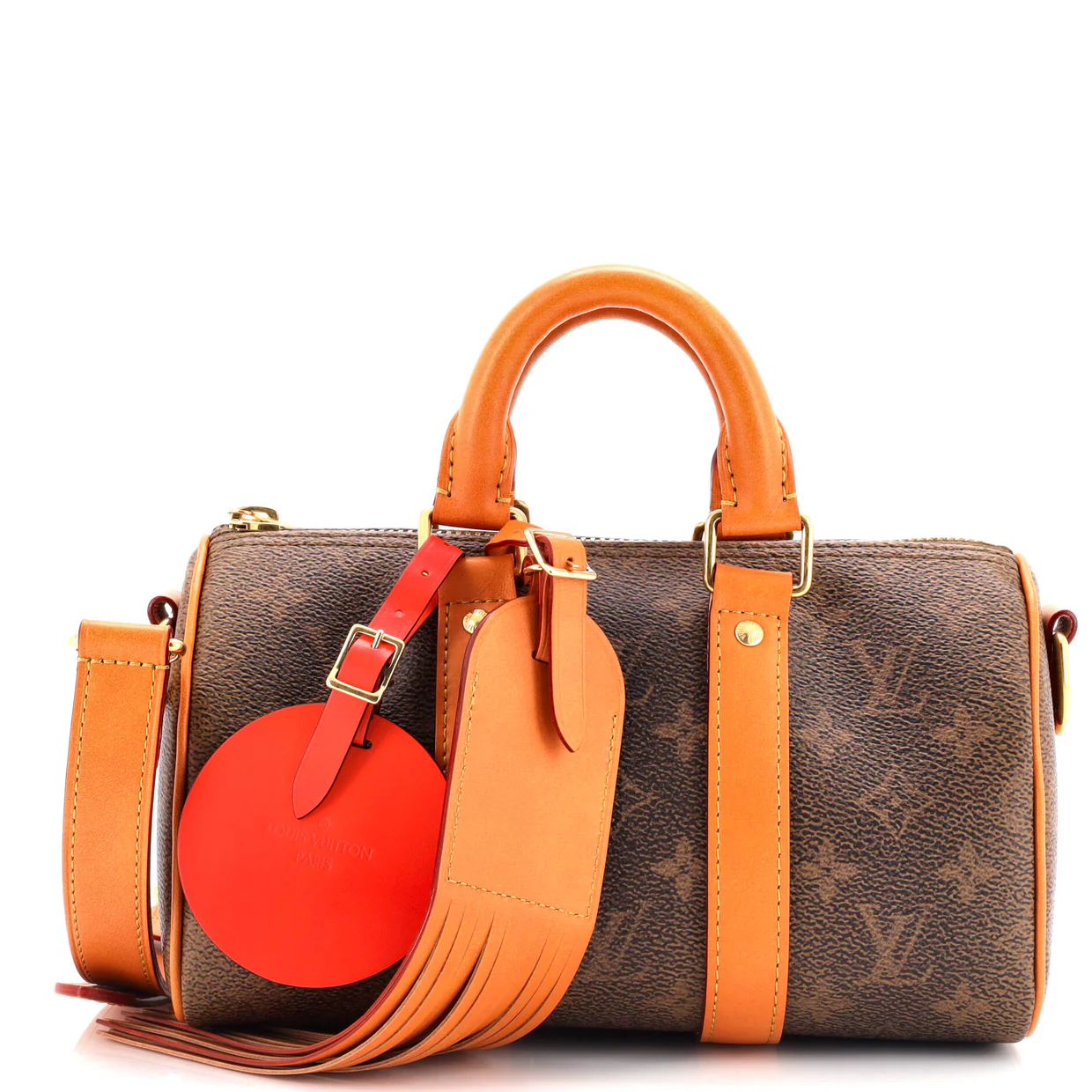 Keepall Bandouliere Bag Monogram Dust 25 - Deep Luxury