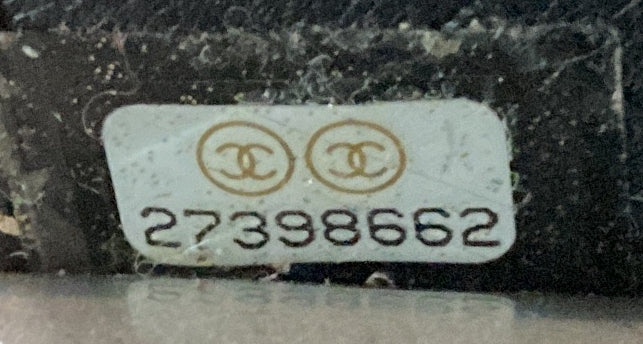 Sand By The Sea Flap Bag PVC with Lambskin Medium - Deep Luxury