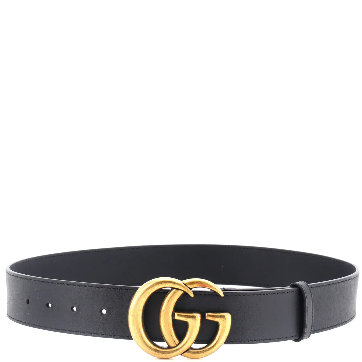 GG Marmont Belt Leather Wide 85 - Deep Luxury