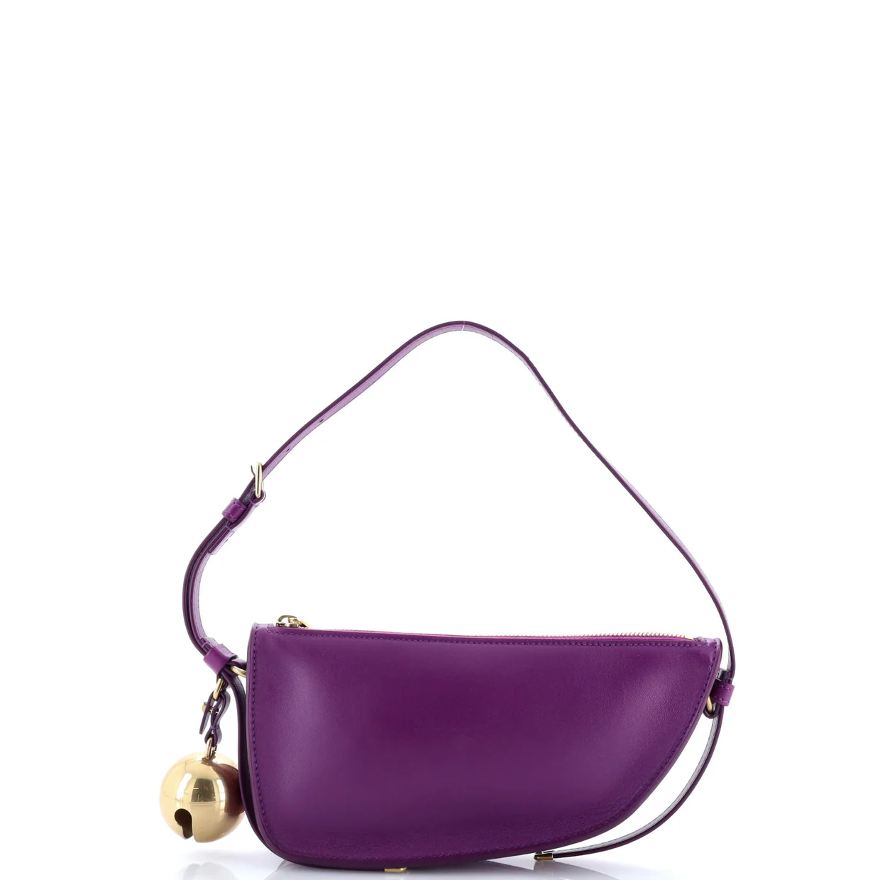 Shield Sling Shoulder Bag Leather Mini - Deep Luxury