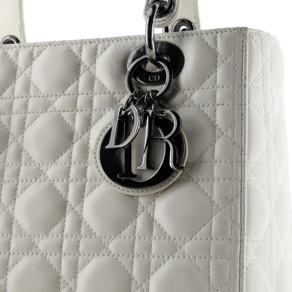 Lady Dior Bag Cannage Quilt Lambskin Medium - Deep Luxury
