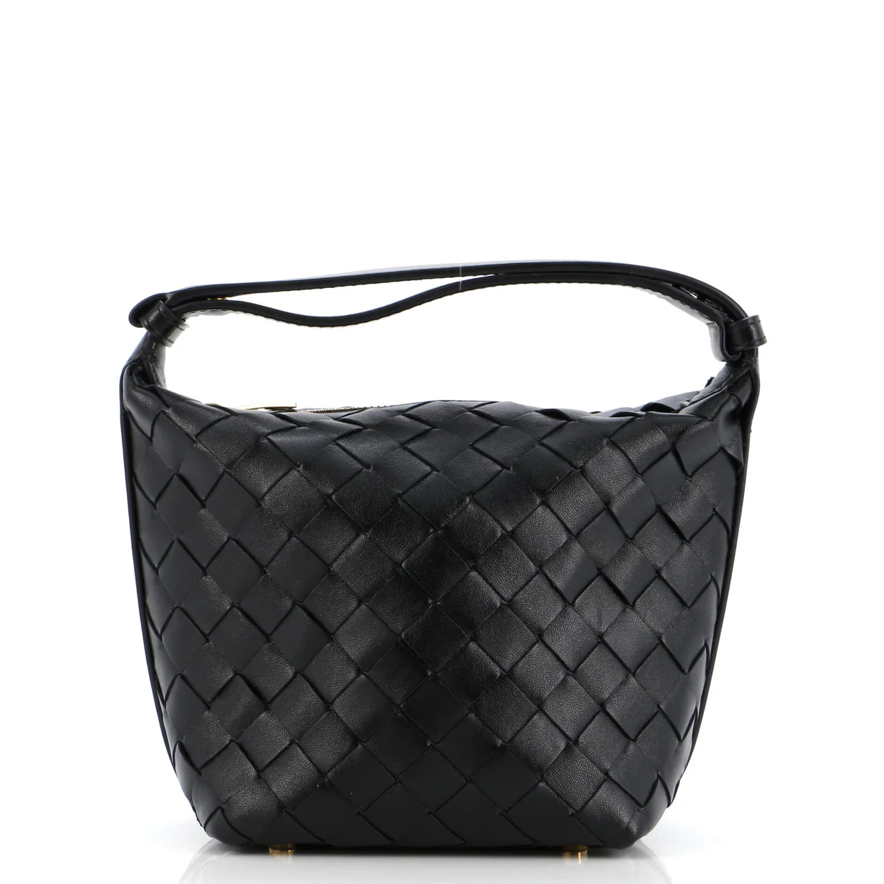 Wallace Shoulder Bag Intrecciato Nappa Mini - Deep Luxury