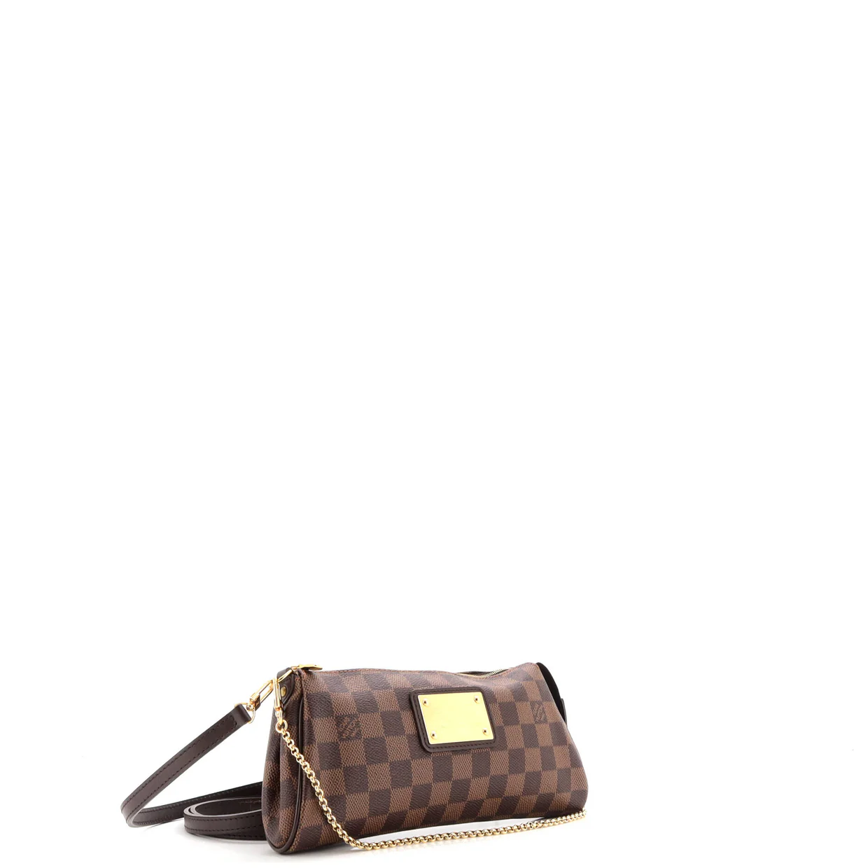 Eva Handbag Damier - Deep Luxury
