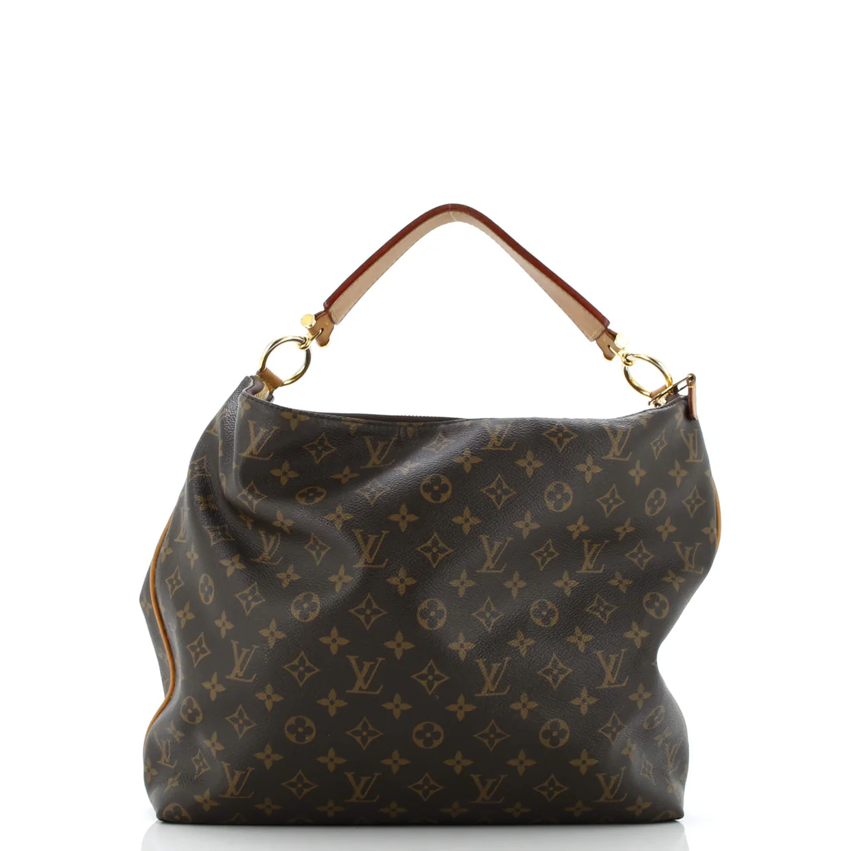 Sully Handbag Monogram Canvas MM - Deep Luxury