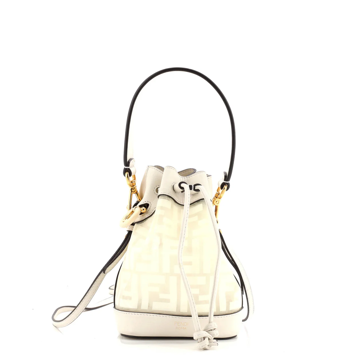 Mon Tresor Bucket Bag Zucca PU Mini - Deep Luxury