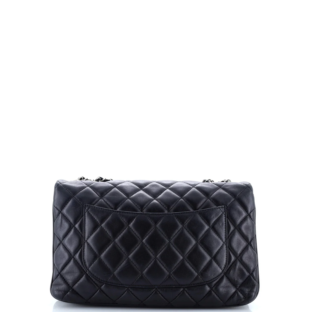 3 Flap Bag NM Quilted Lambskin Jumbo - Deep Luxury