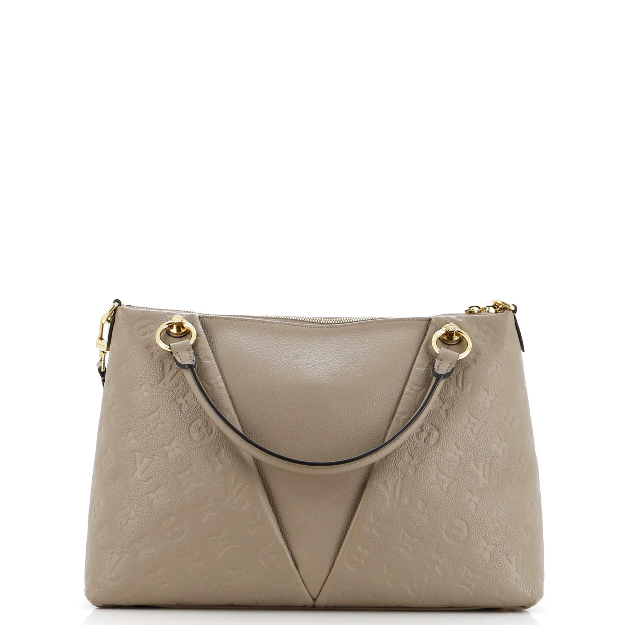 V Tote Monogram Empreinte Leather MM - Deep Luxury