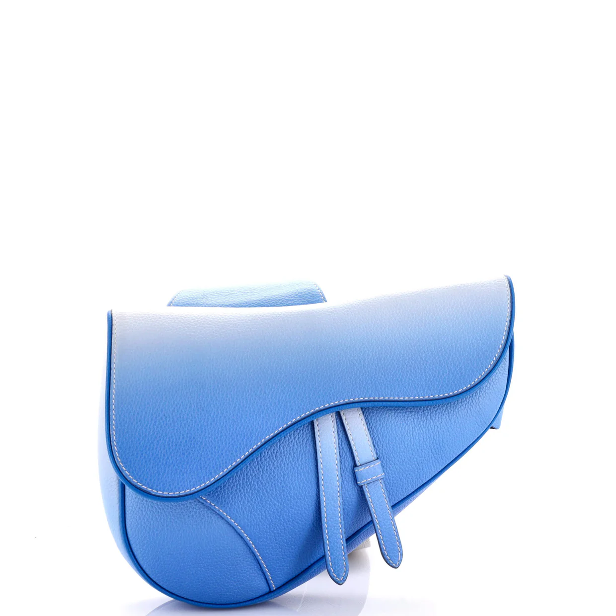 Saddle Crossbody Bag Leather Maxi - Deep Luxury