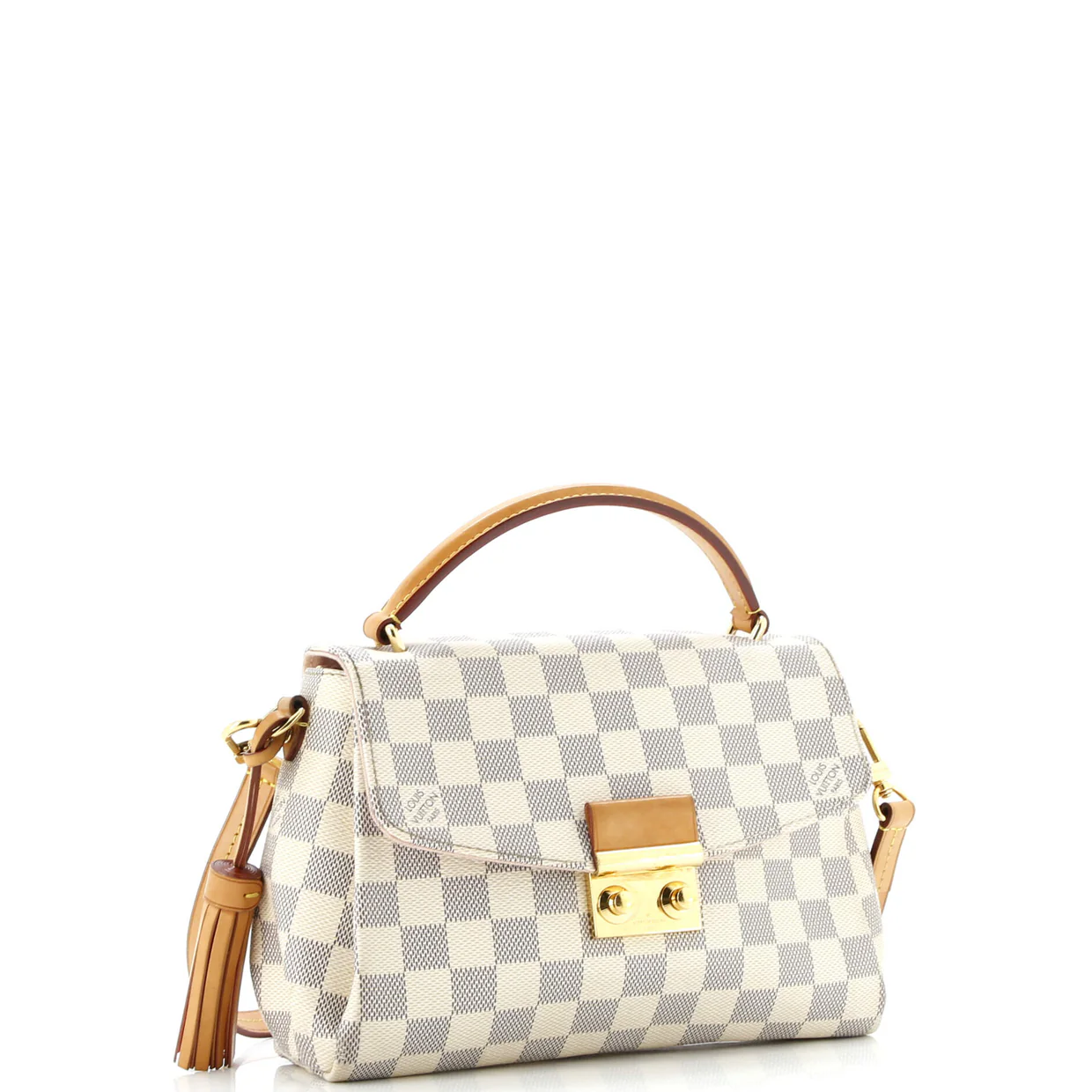 Croisette Handbag Damier - Deep Luxury
