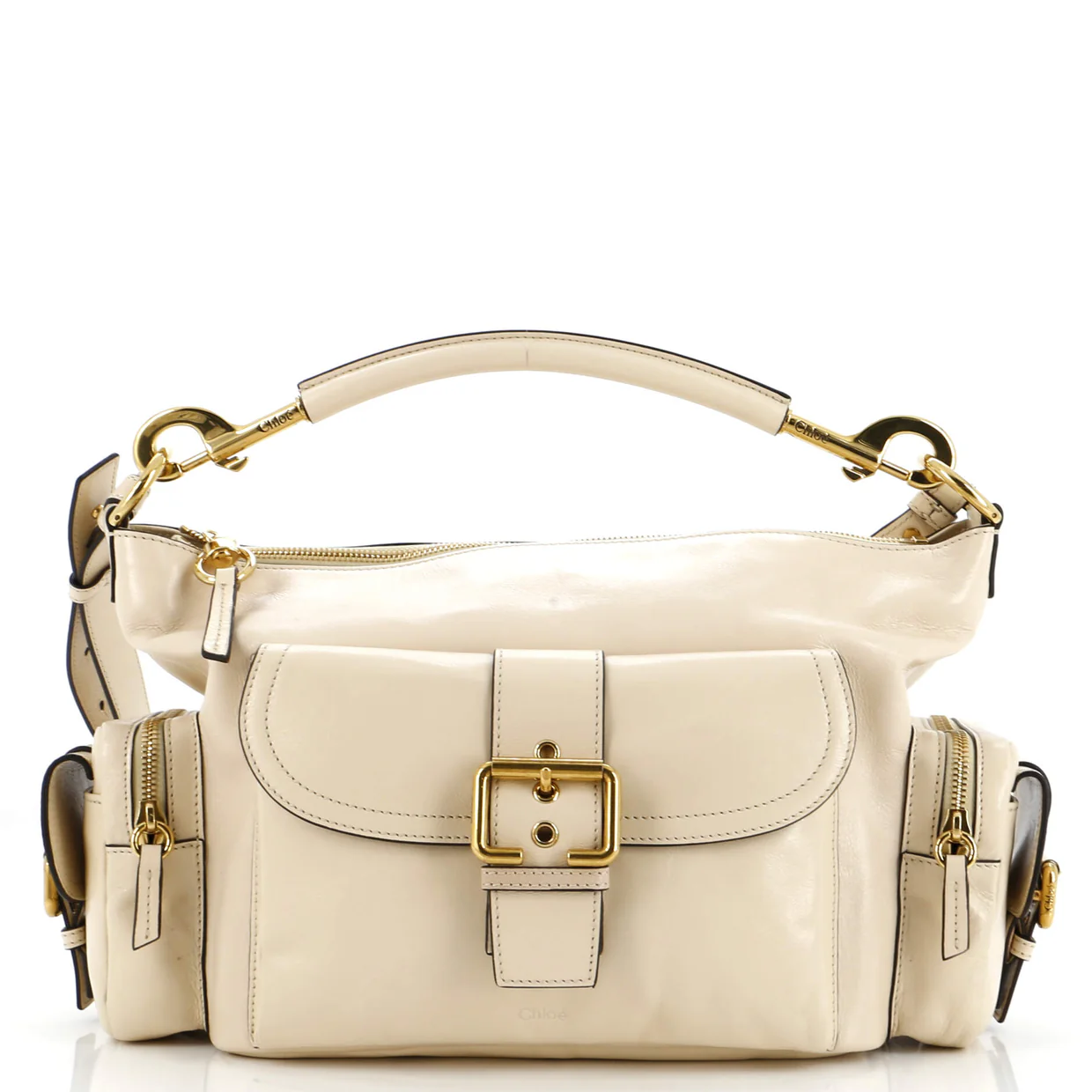 Camera Shoulder Bag Leather Medium - Deep Luxury