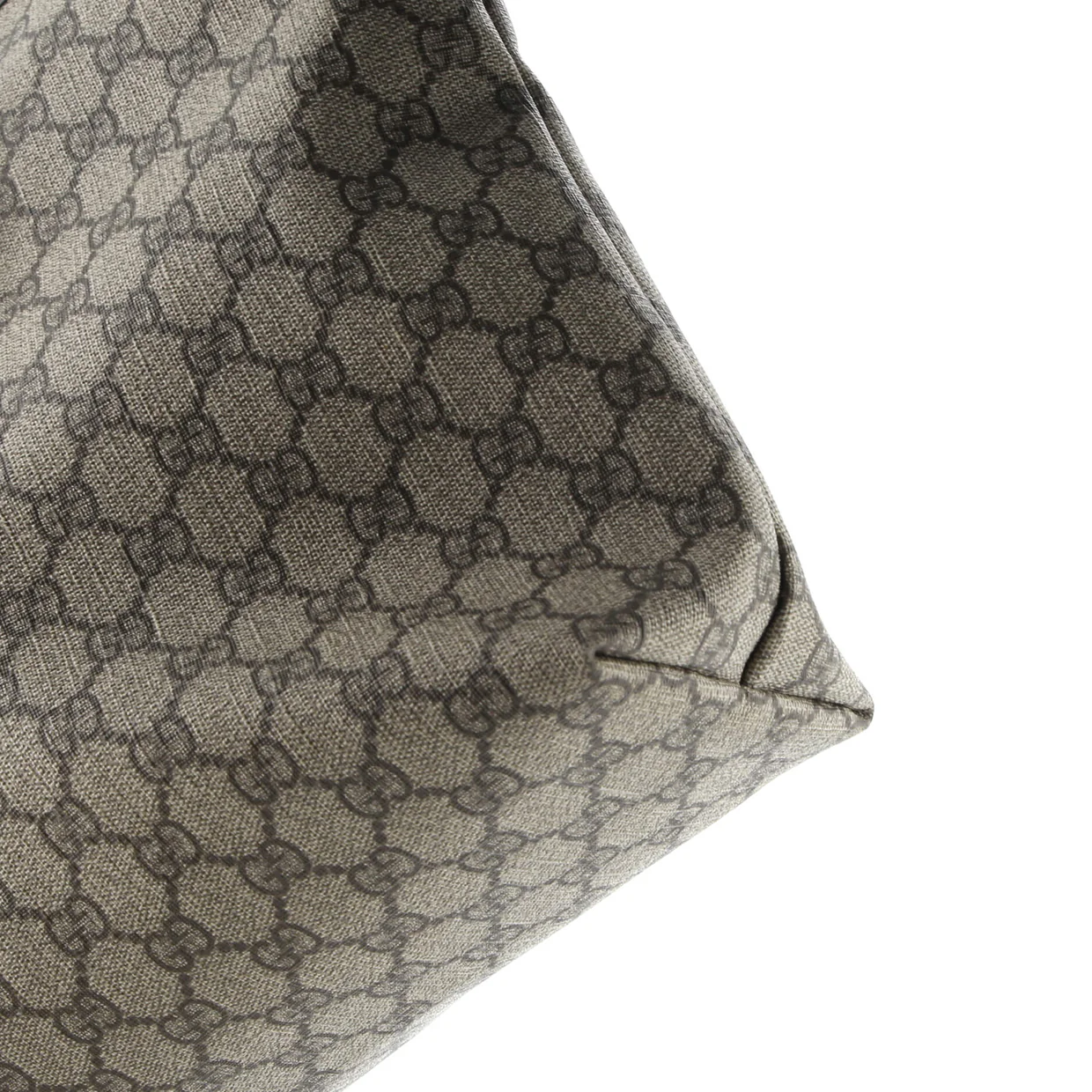 Web Loop Tote GG Coated Canvas Medium - Deep Luxury
