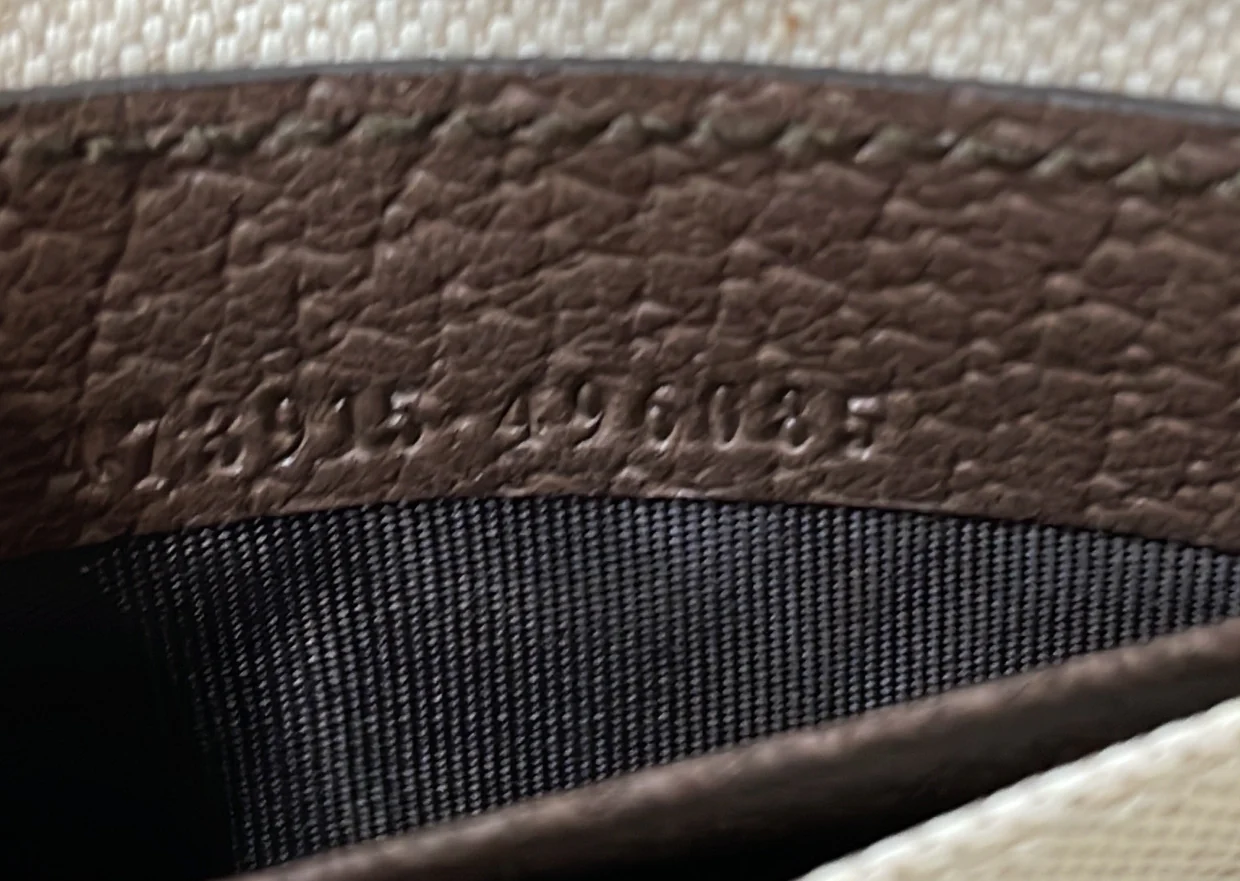 Courrier Pouch GG Coated Canvas with Applique - Deep Luxury