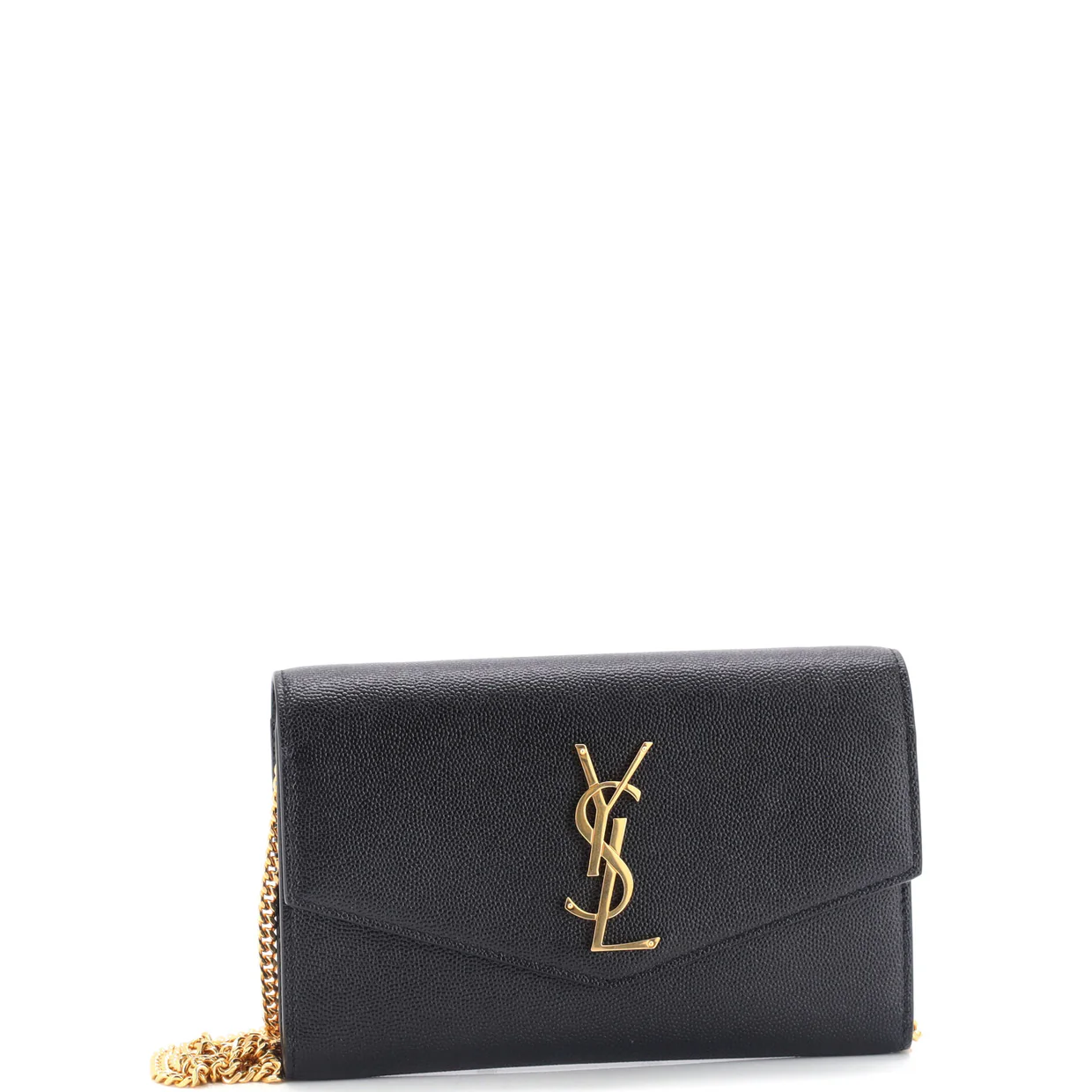Uptown Chain Wallet Leather - Deep Luxury