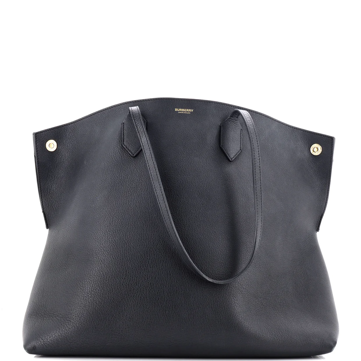 Society Tote Leather Large - Deep Luxury