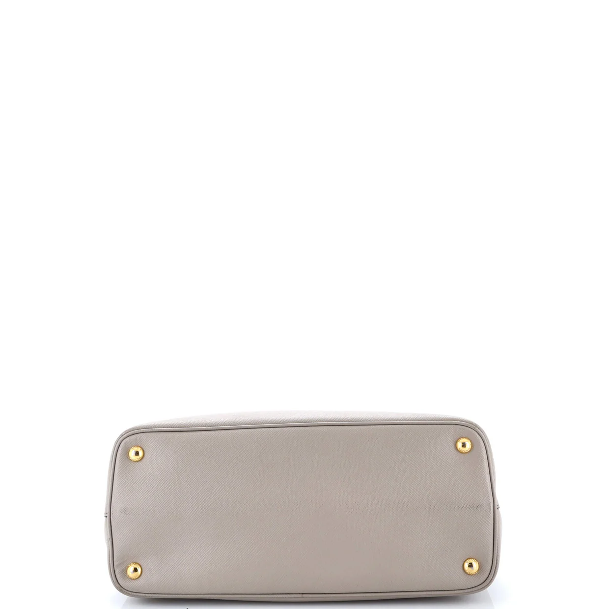 Cuir Double Tote Saffiano Leather Medium - Deep Luxury
