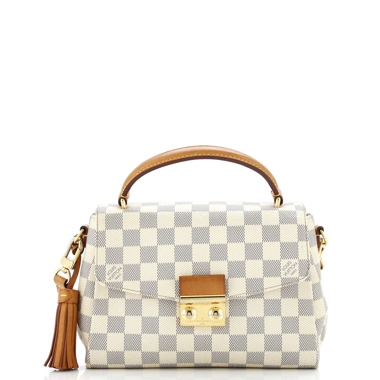 Croisette Handbag Damier - Deep Luxury