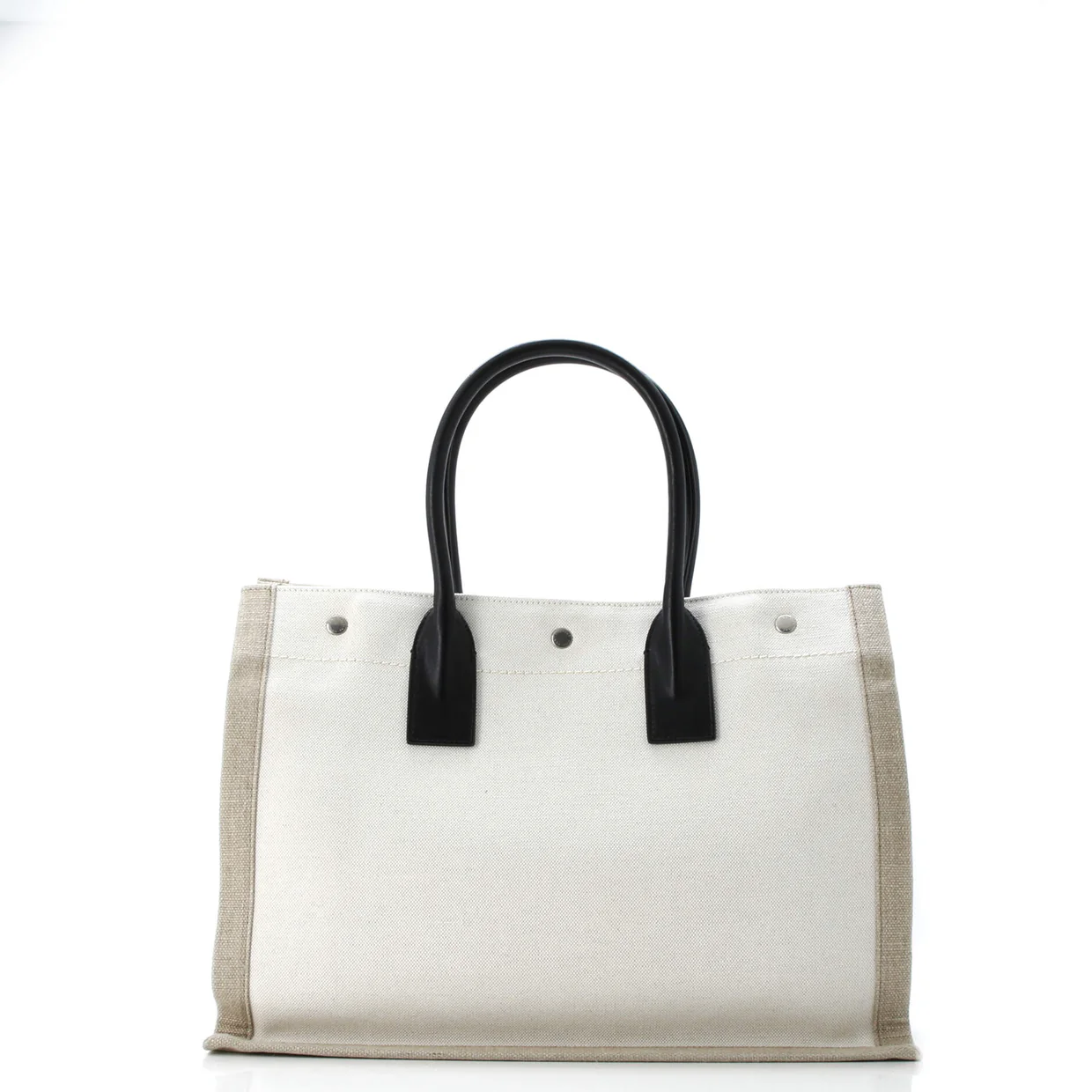 Rive Gauche Shopper Tote Canvas Small - Deep Luxury