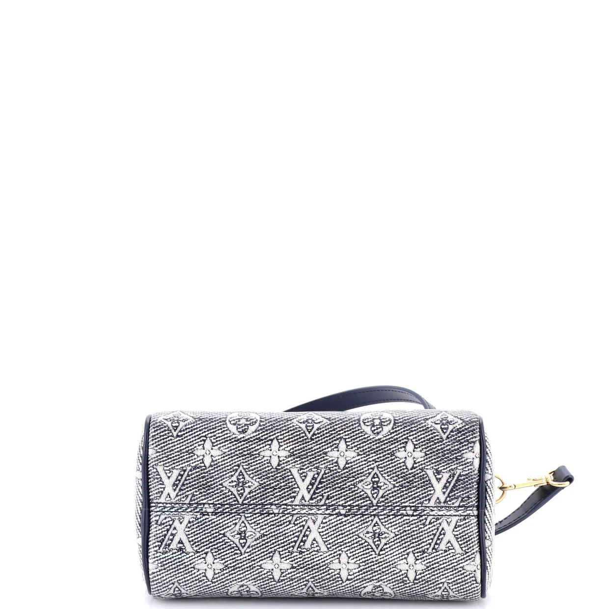 Speedy Bandouliere Bag Monoglam Jacquard Canvas 20 - Deep Luxury