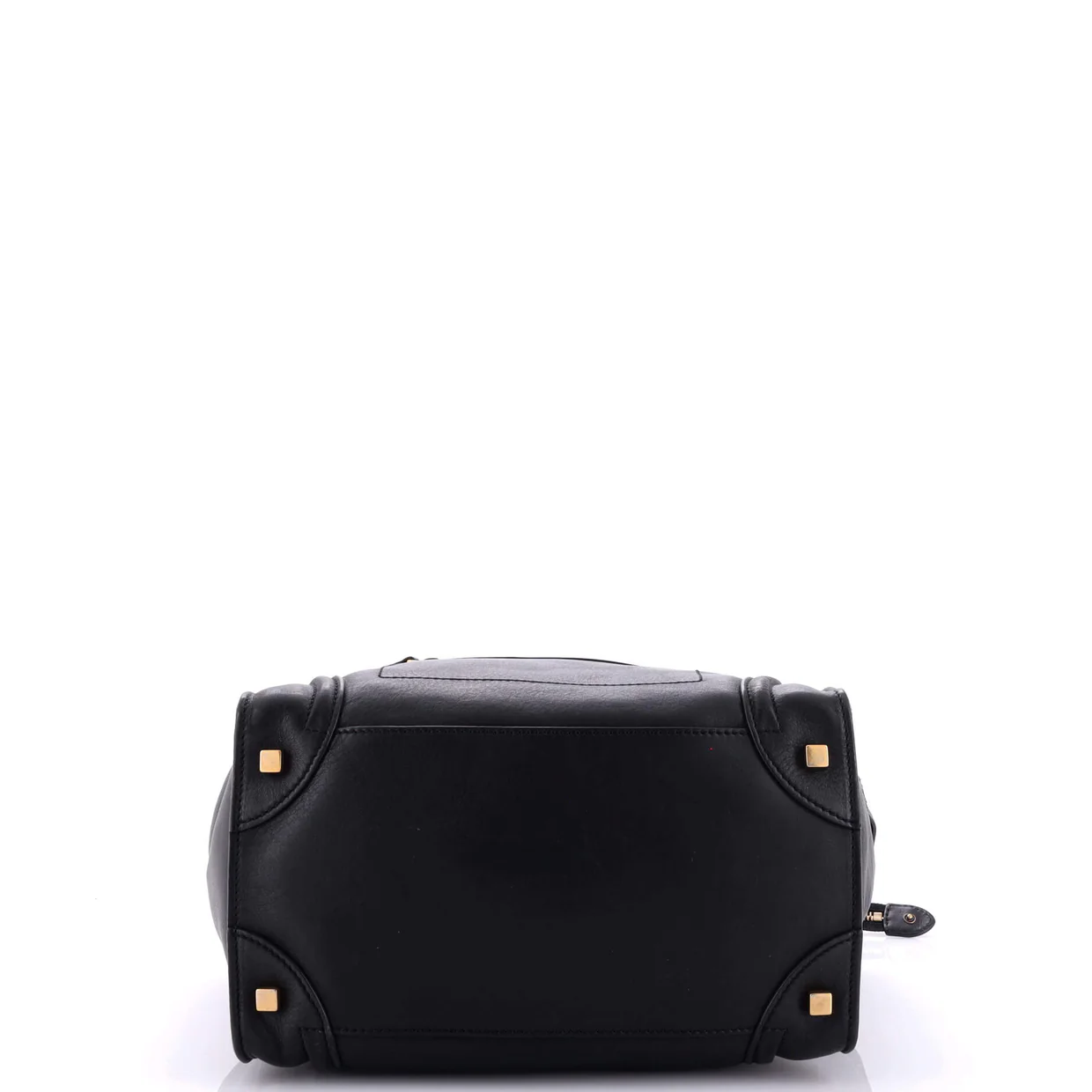 Luggage Bag Smooth Leather Mini - Deep Luxury