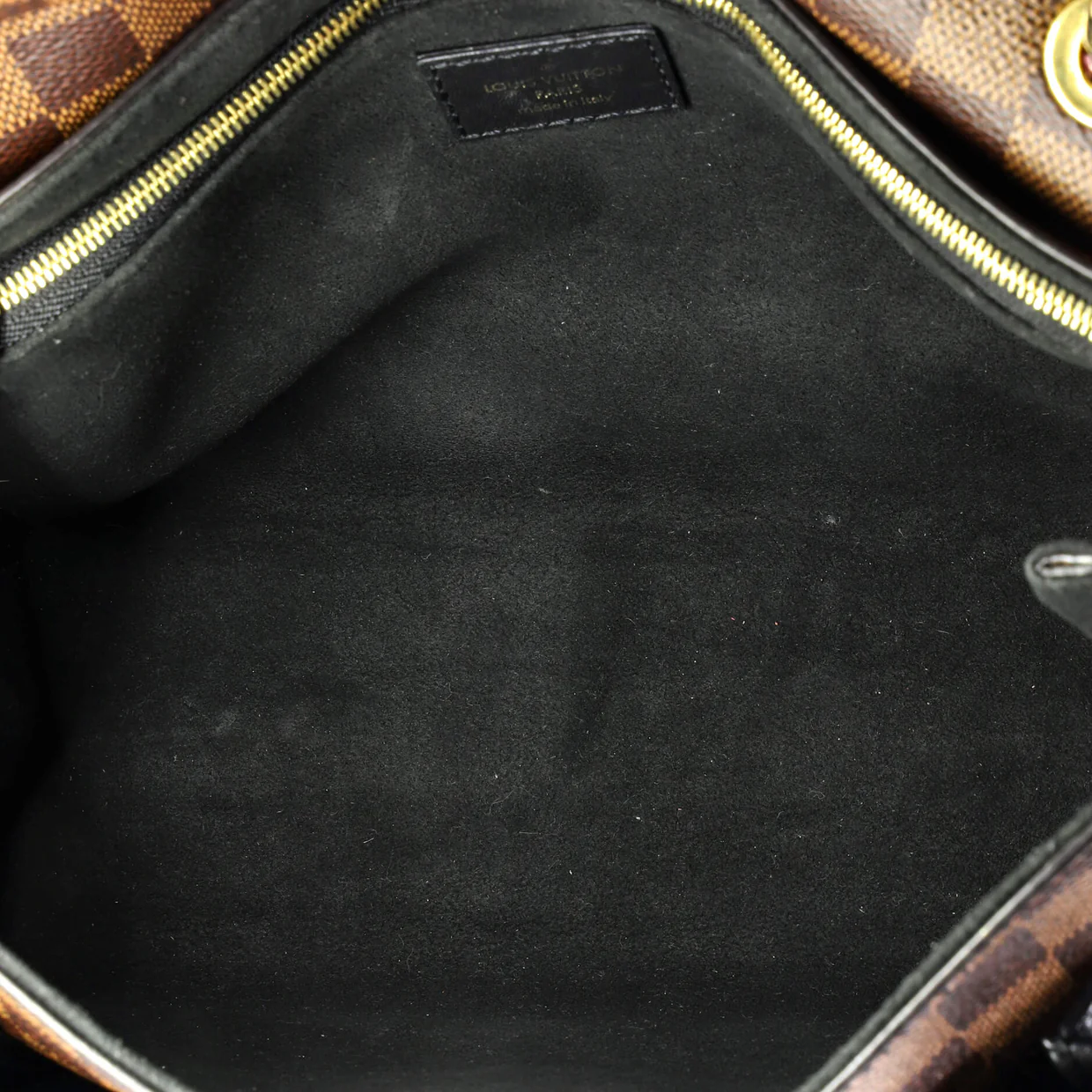 Vavin Handbag Damier with Leather PM - Deep Luxury