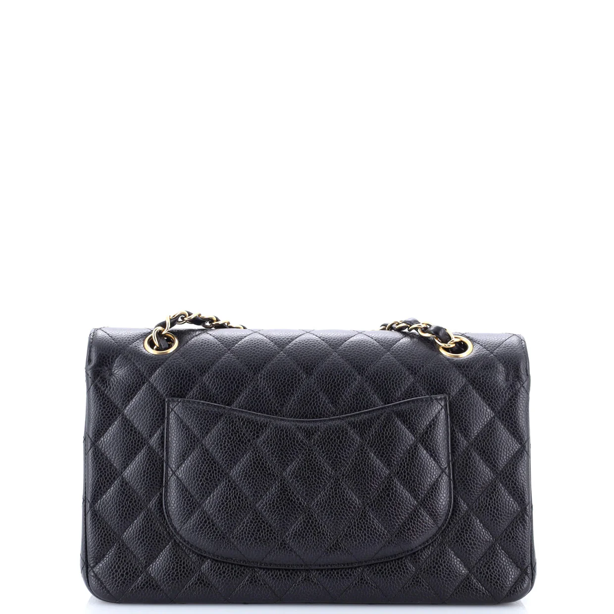 Classic Double Flap Bag Quilted Caviar Medium - Deep Luxury