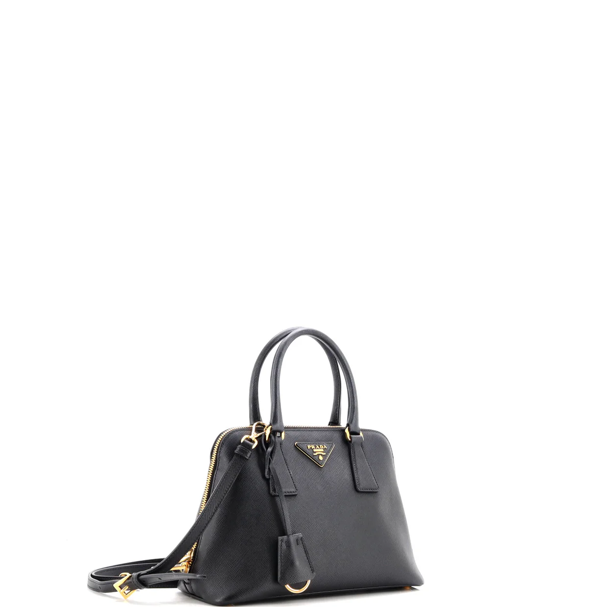 Promenade Bag Saffiano Leather Small - Deep Luxury