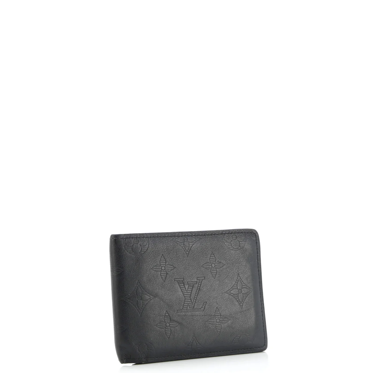 Multiple Wallet Monogram Shadow Leather - Deep Luxury