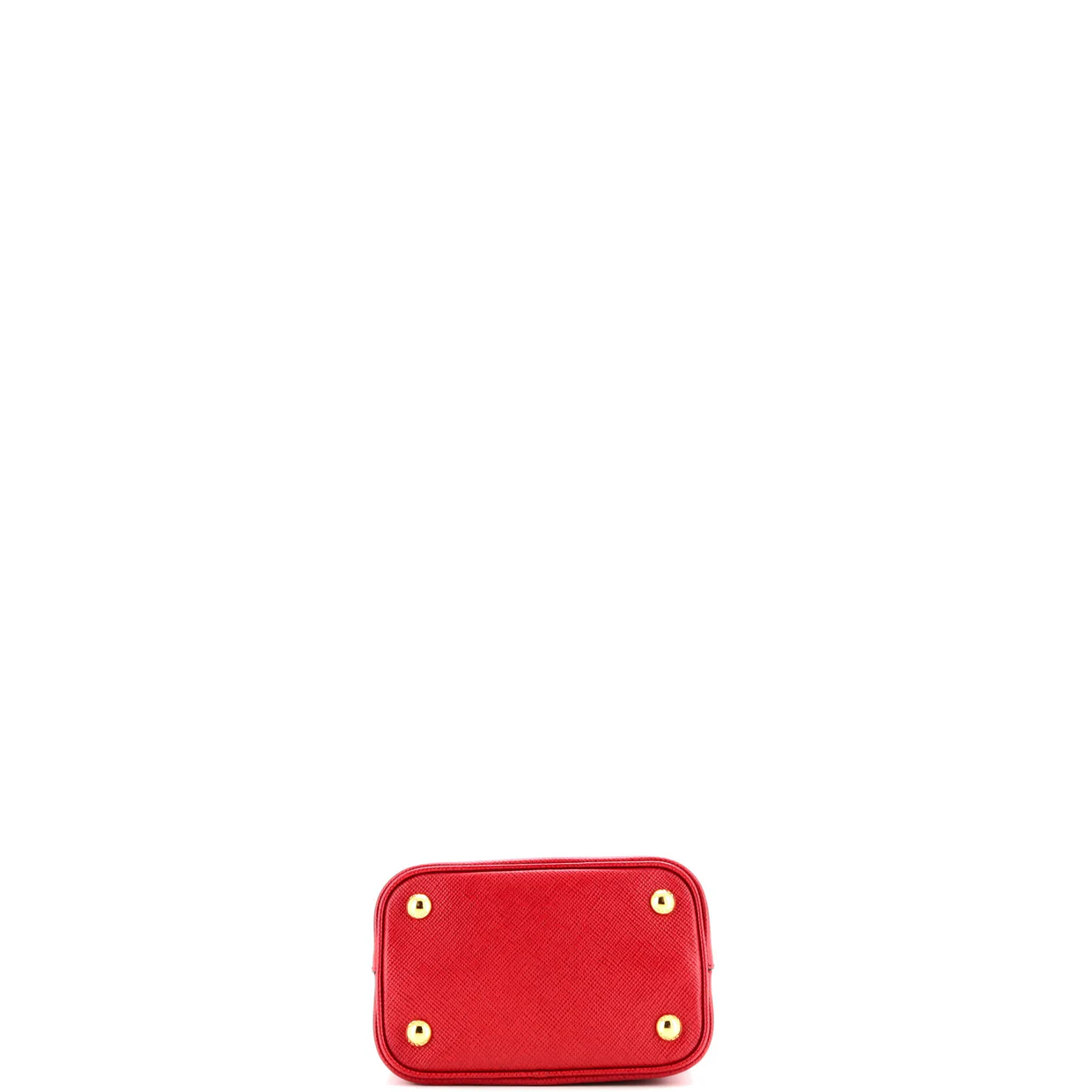 Panier Bucket Bag Saffiano Leather Small - Deep Luxury