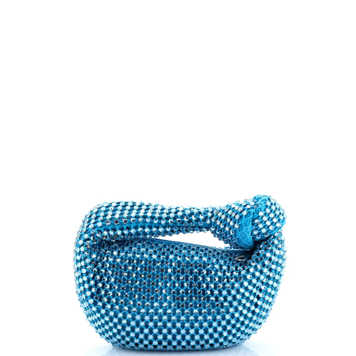BV Jodie Hobo Crystal Embellished Mesh Mini - Deep Luxury